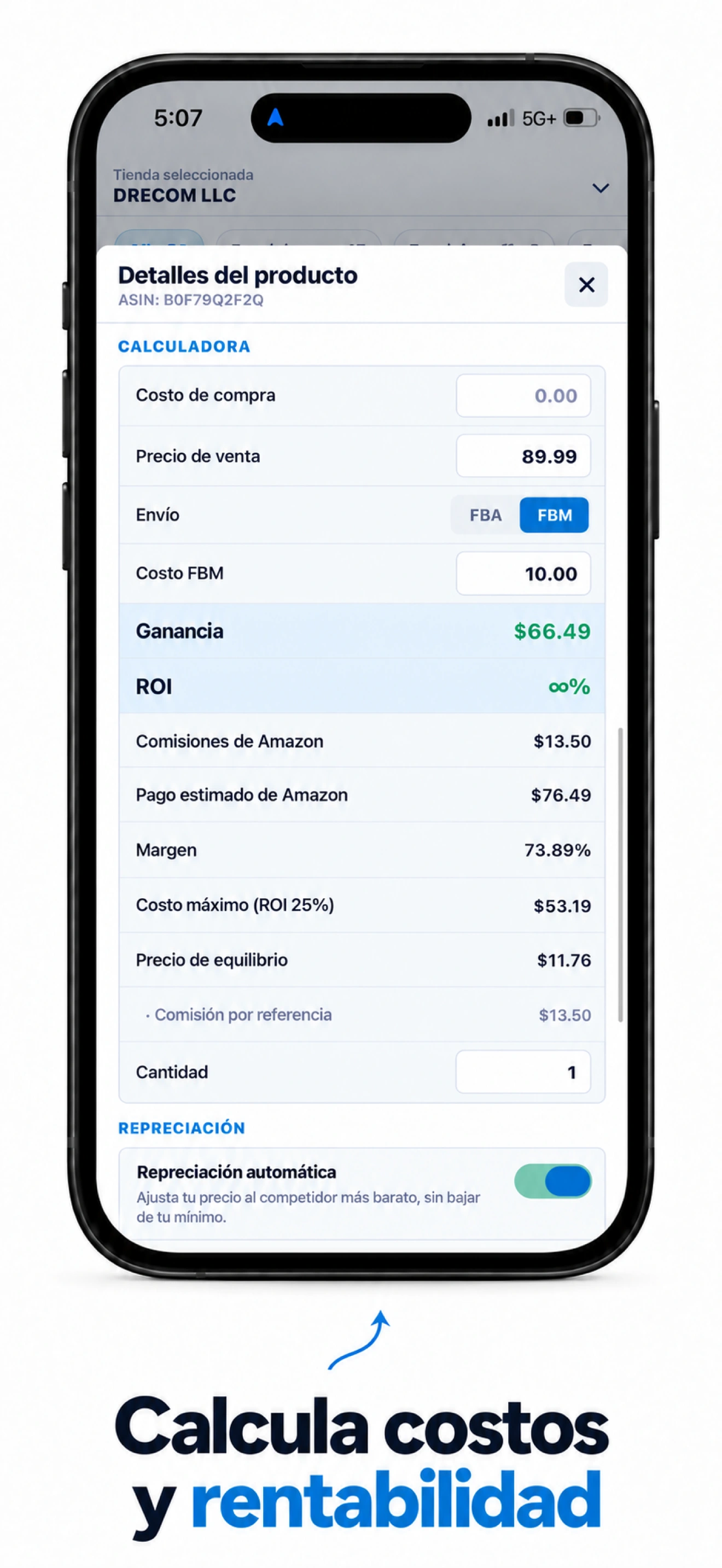 Costos y rentabilidad